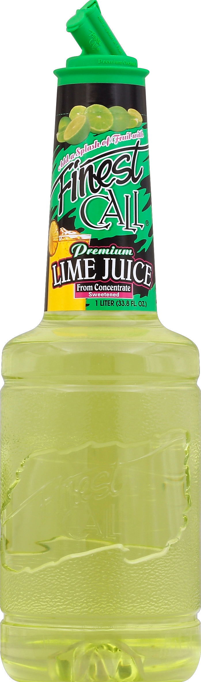 Finest Call Lime Juice 33.8 oz - Case of 12