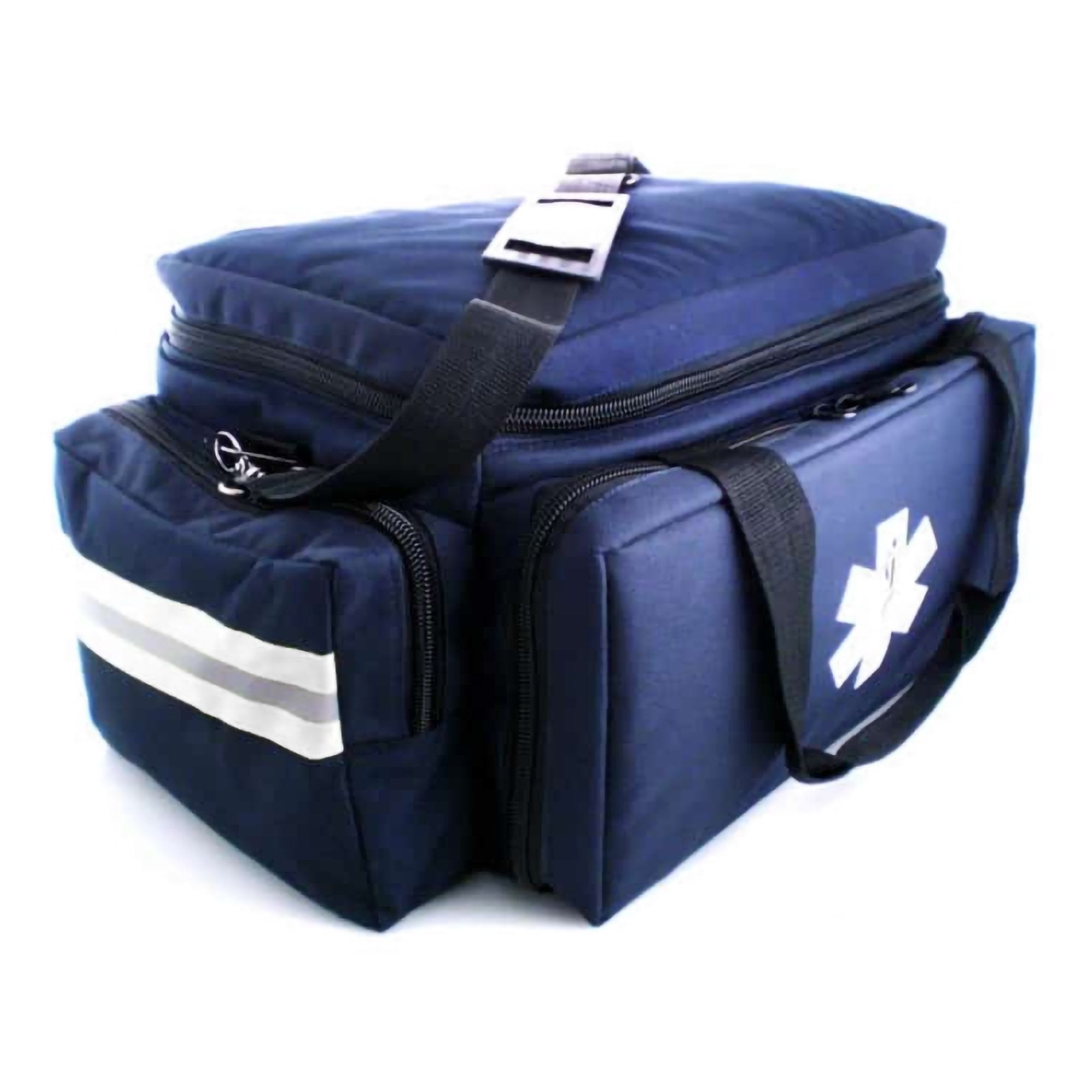 MedSource International - Trauma Bag MedSource Navy Blue Water Resistant Fabric 10-1/2 X 12 X 20 Inch [1/EA]