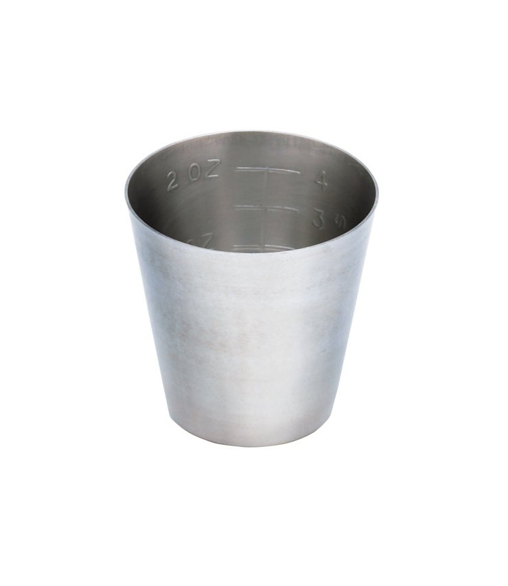 Integra Lifesciences - Medicine Cup Miltex® 2 oz. Silver Stainless Steel Reusable NonSterile [1/EA]
