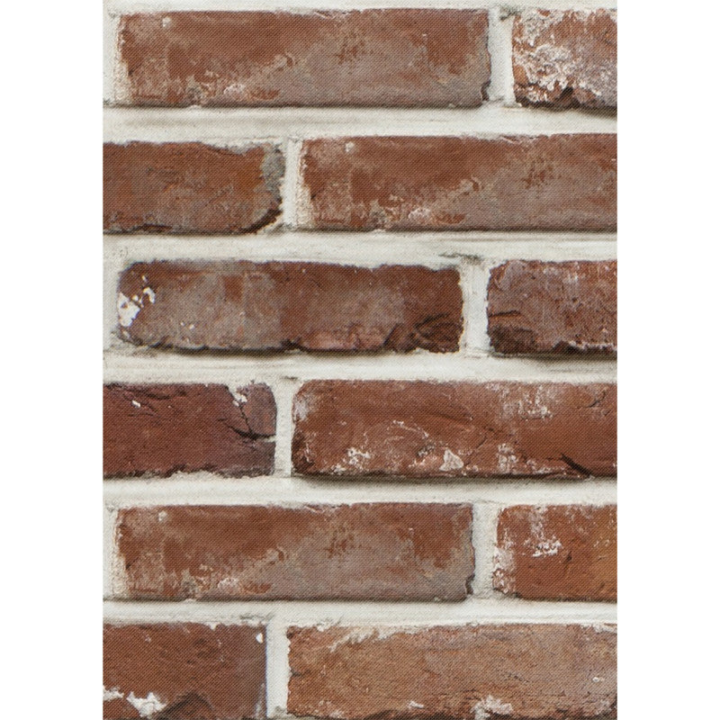 TEACHER CREATED RESOURCES - Better Than Paper® Bulletin Board Roll, 4' x 12', Red Brick, 4 Rolls
