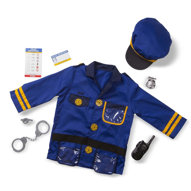 MELISSA & DOUG - Police Officer Role Play Costume Set
