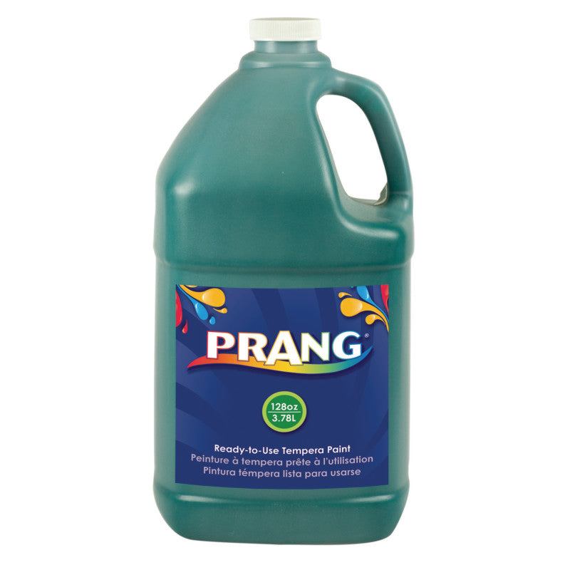 PRANG - Ready-to-Use Tempera Paint, Green, 1 Gal