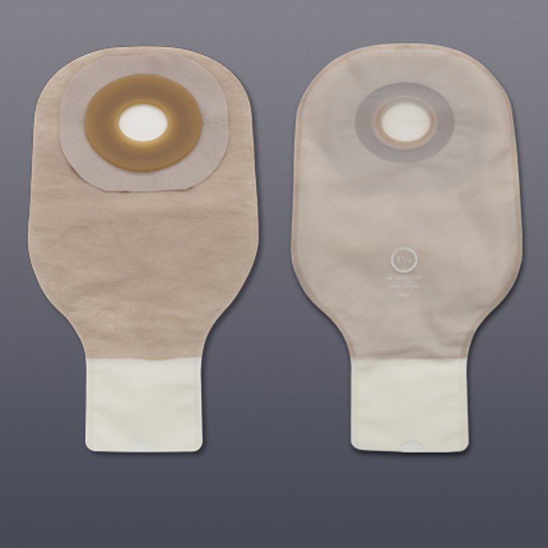 Hollister - Colostomy Pouch Premier™ Flextend™ One-Piece System 12 Inch Length Pre-Cut 1-3/4 Inch Stoma Drainable [10/BX]