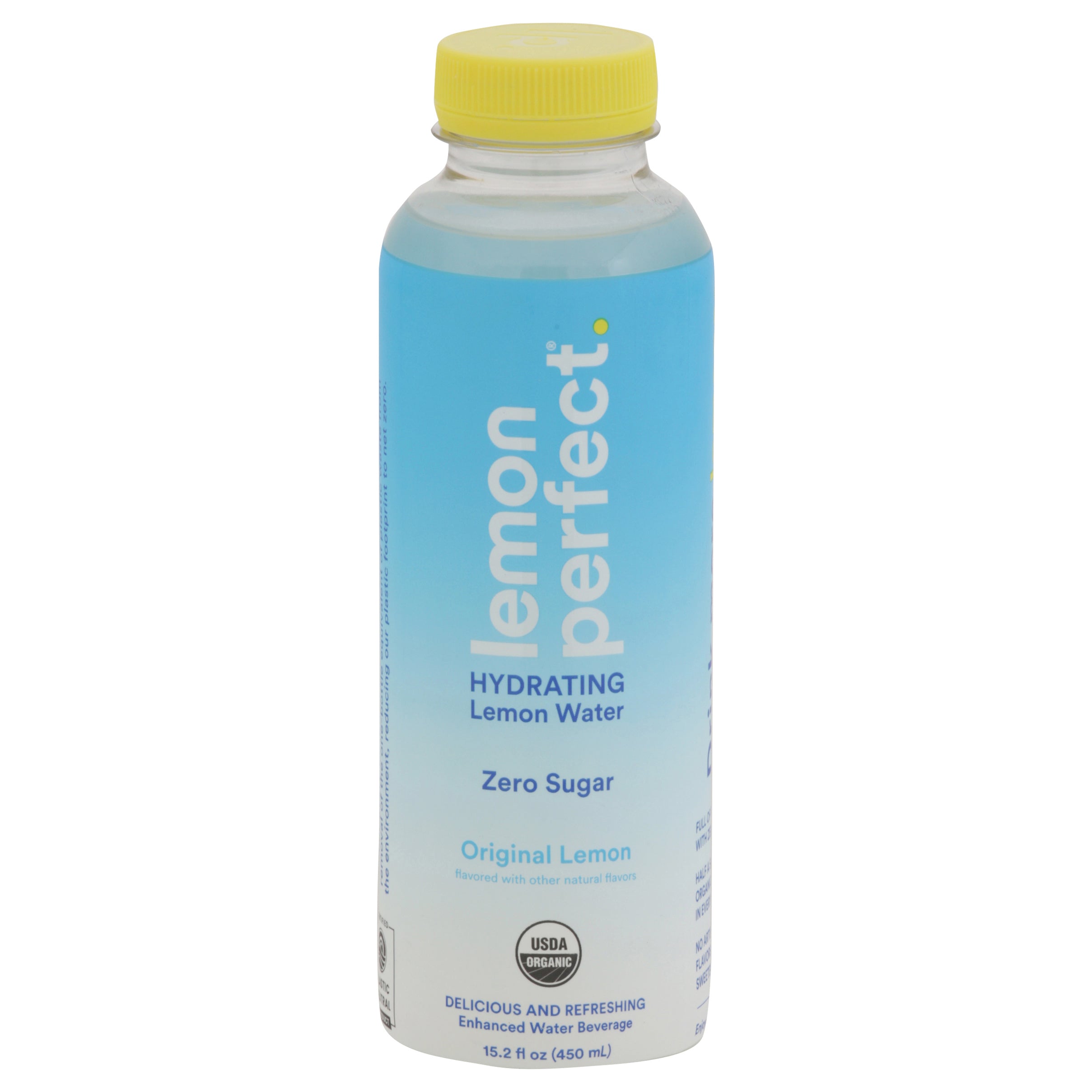 Lemon Perfect Hydrating Zero Sugar Original Lemon Lemon Water 15.2 fl oz - Case of 12