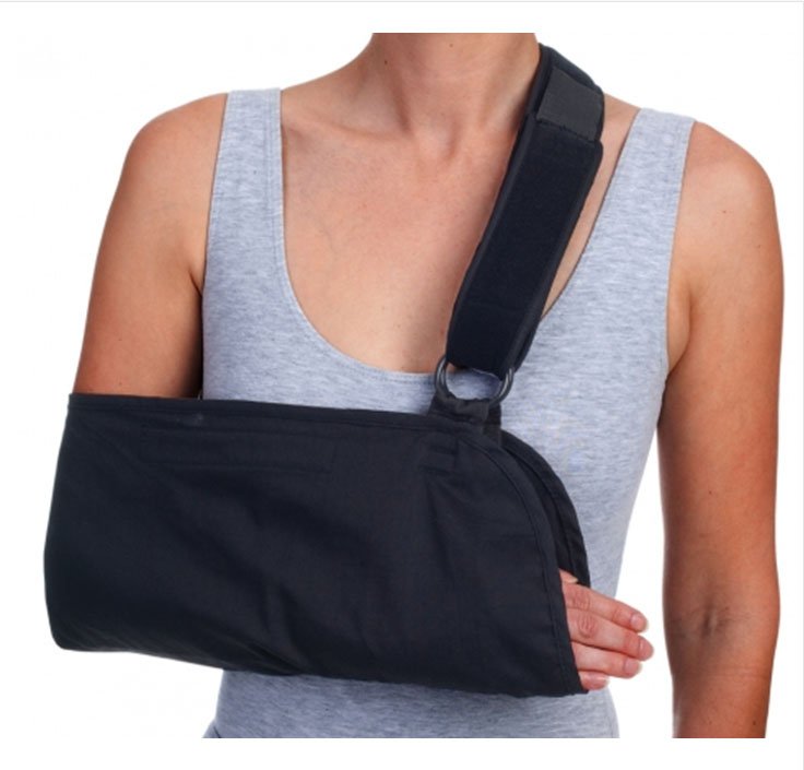 DJO - Arm Sling with Padded Strap Procare® O-Ring / Hook and Loop Strap Closure One Size Fits Most [1/EA]