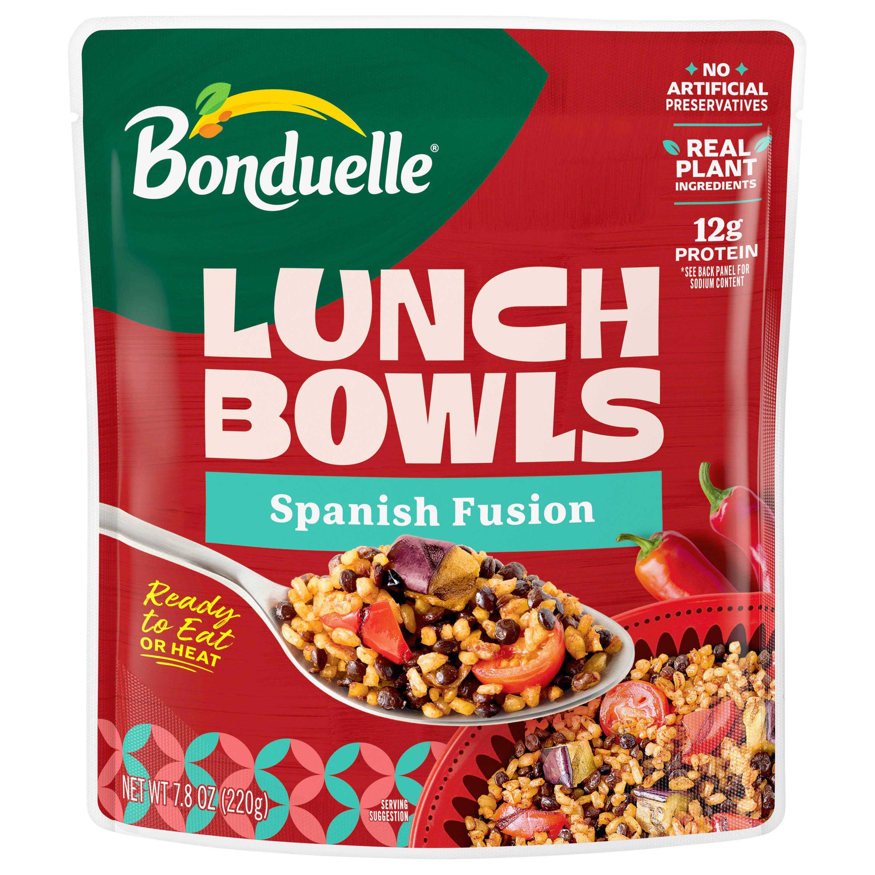 Bonduelle Spanish Fusion Lunch Bowls 7.8 oz - Case of 6