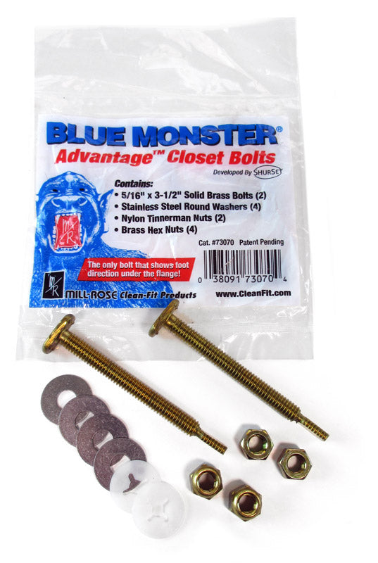 BLUE MONSTER - Blue Monster Closet Bolts [73070]