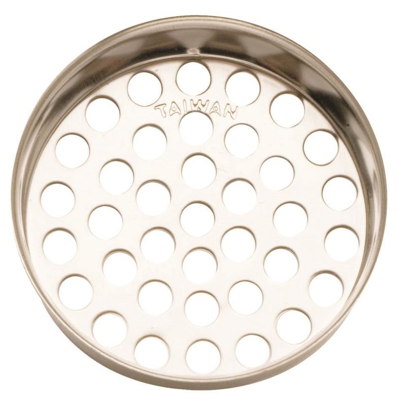 PLUMB PAK - Plumb Pak Keeney 1-3/8 in. D Chrome Metal Strainer Basket Silver