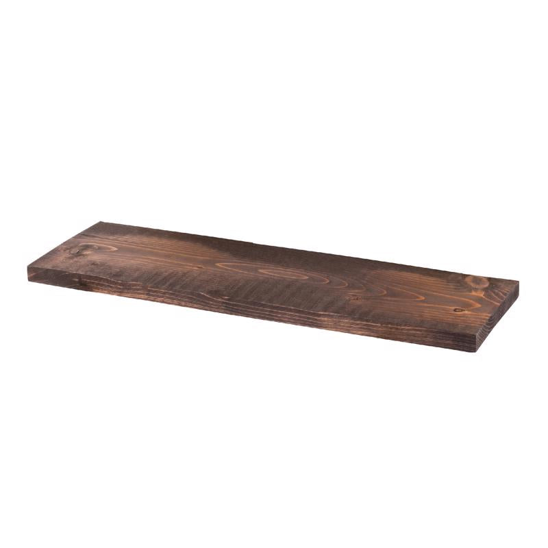 STZ - 7-1/4 in. W X 36 in. D Brown Wood Shelf 1 pk