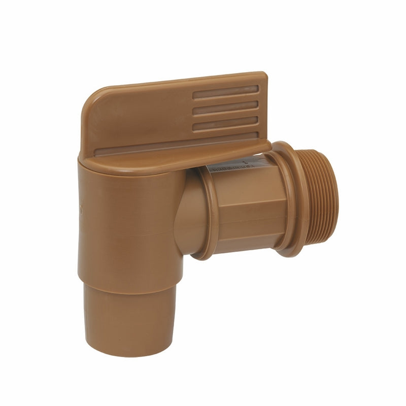 B&K - B&K 2 in. X 2 in. Polystyrene Drum and Barrel Faucet MIP 1 pc