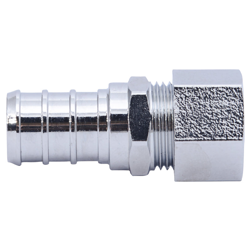 SHARKBITE - SharkBite 1/2 in. Barb X 3/8 in. D Compression Brass Adapter