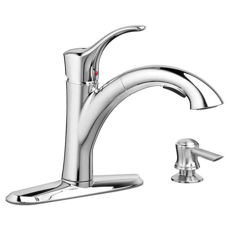 AMERICAN STANDARD - American Standard Mesa One Handle Chrome Pull-Out Kitchen Faucet
