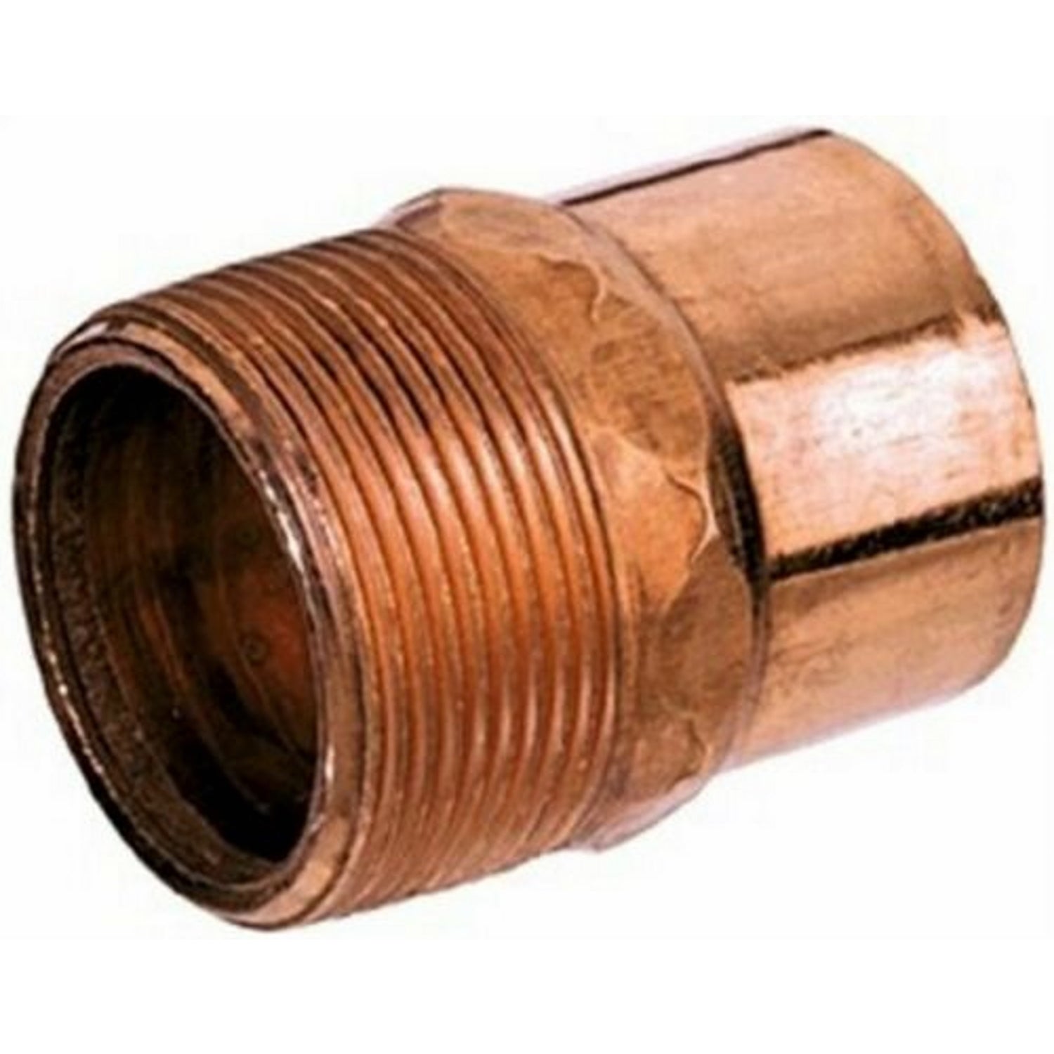 NIBCO 1/2 in. Threaded X 1/2 in. D MPT Wrought Copper Adapter 1 pk - Case of 50