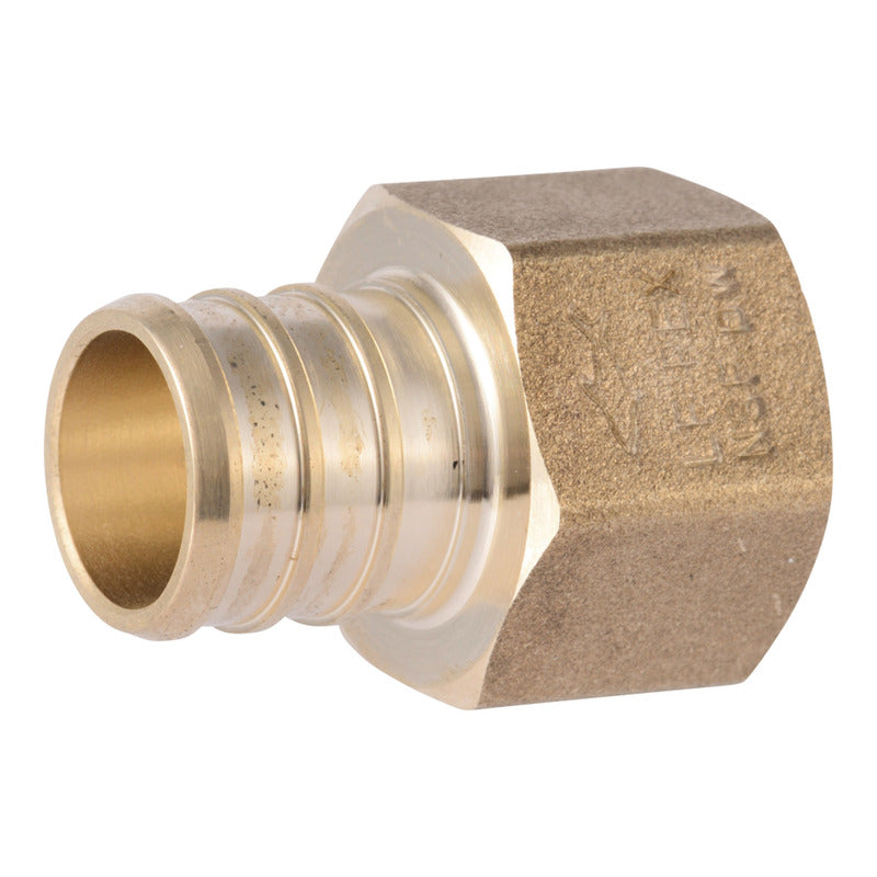 SHARKBITE - SharkBite 3/4 in. PEX Barb X 1/2 in. D FNPT Brass Adapter
