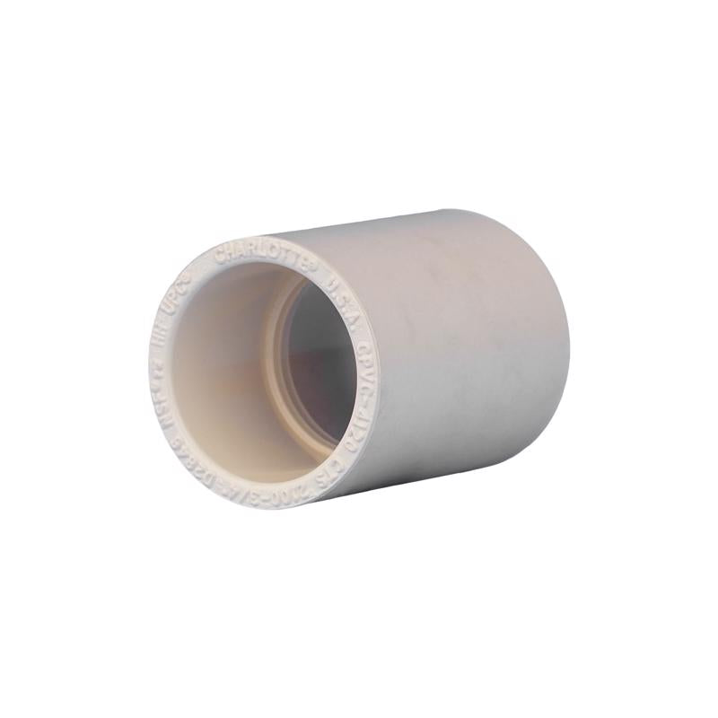 CHARLOTTE PIPE - Charlotte Pipe FlowGuard 3/4 in. Socket X 3/4 in. D Socket CPVC Coupling 1 pk - Case of 25
