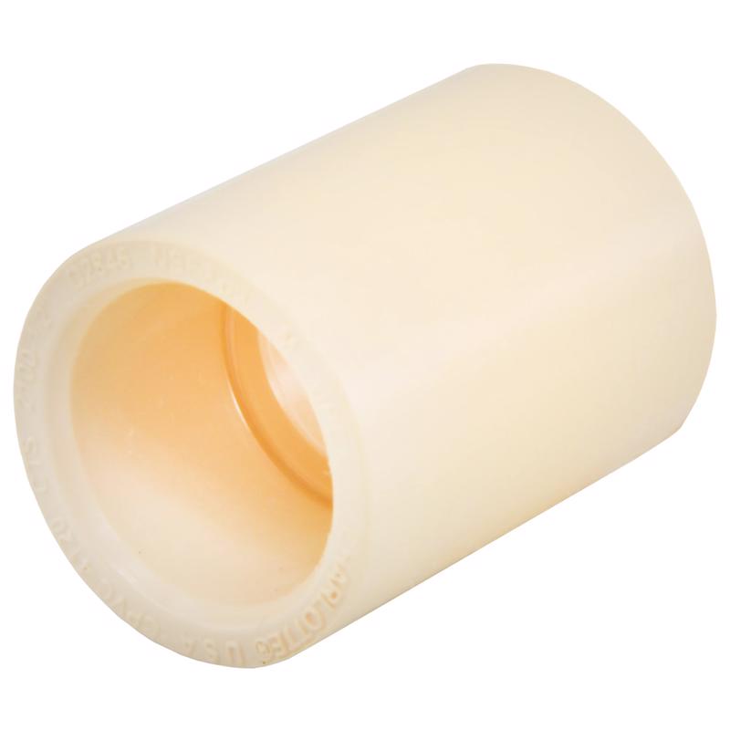 CHARLOTTE PIPE - Charlotte Pipe FlowGuard 1/2 in. Socket X 1/2 in. D Socket CPVC Coupling 1 pk - Case of 25