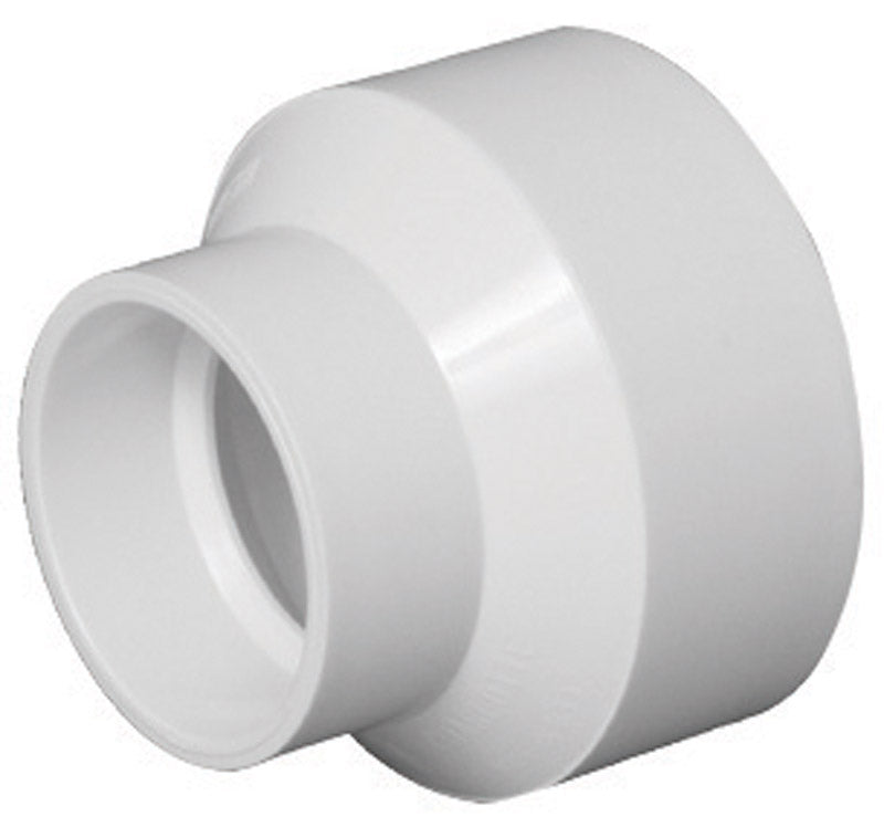CHARLOTTE PIPE - Charlotte Pipe Schedule 40 4 in. Hub X 2 in. D Hub PVC Reducing Coupling 1 pk