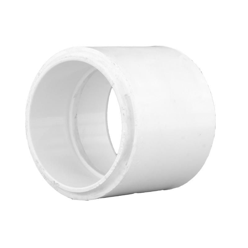 CHARLOTTE PIPE - Charlotte Pipe 4 in. Hub X 4 in. D Hub PVC Coupling 1 pk [PVC001171000]
