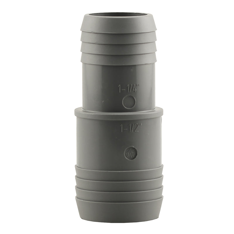 BOSHART INDUSTRIES - Boshart Industries 1-1/2 in. Insert in. X 1-1/4 in. D Insert Polypropylene Reducing Coupling 1 pk