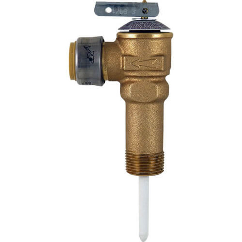 SHARKBITE - SharkBite NCLX-5LX 3/4 in. Brass Temperature and Pressure Relief Valve