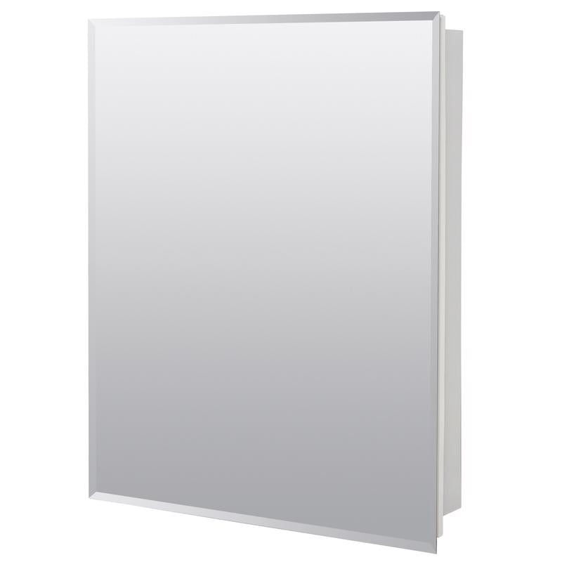 ZENNA HOME - Zenna Home 30.5 in. H X 24.25 in. W X 5 in. D Rectangle Medicine Cabinet/Mirror