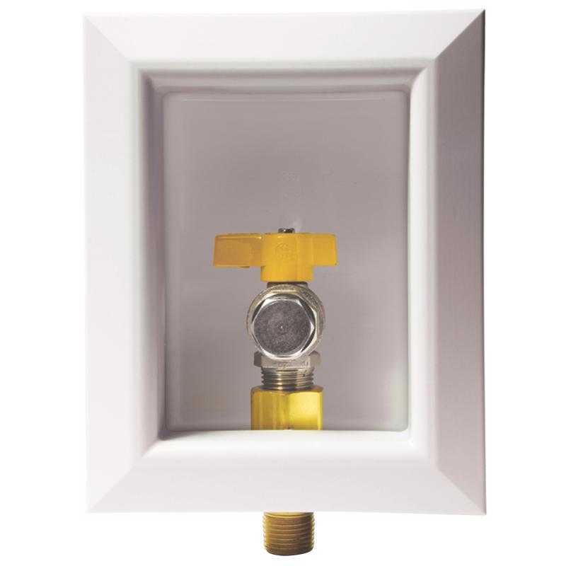 SIOUX CHIEF - Sioux Chief OxBox 1/2 in. Brass NPT Gas Valve Outlet Box