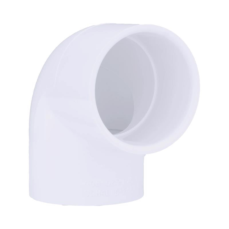 CHARLOTTE PIPE - Charlotte Pipe Schedule 40 2-1/2 in. Slip X 2-1/2 in. D Slip PVC Elbow 1 pk [PVC 02300 1700]