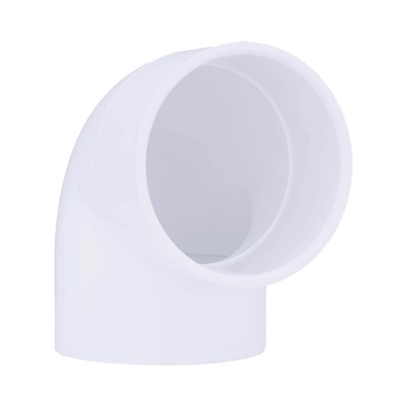 CHARLOTTE PIPE - Charlotte Pipe Schedule 40 4 in. Slip X 4 in. D Slip PVC Elbow 1 pk [PVC 02300 2000]