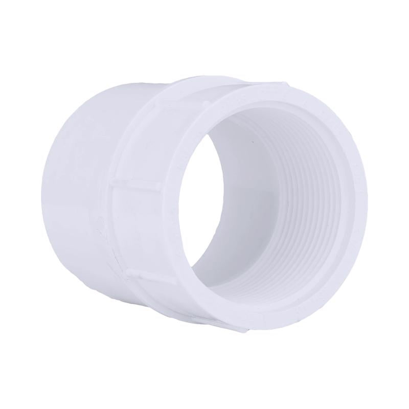 CHARLOTTE PIPE - Charlotte Pipe Schedule 40 2-1/2 in. FPT X 2-1/2 in. D FPT PVC Adapter 1 pk