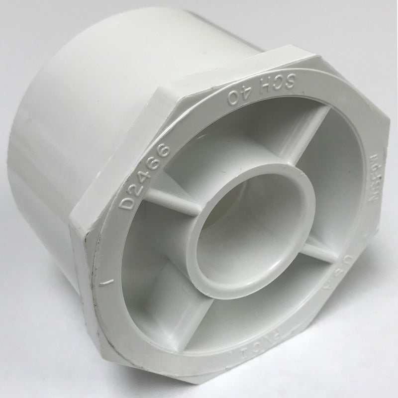 CHARLOTTE PIPE - Charlotte Pipe Schedule 40 3 in. Slip X 1 in. D Slip PVC Reducing Bushing 1 pk