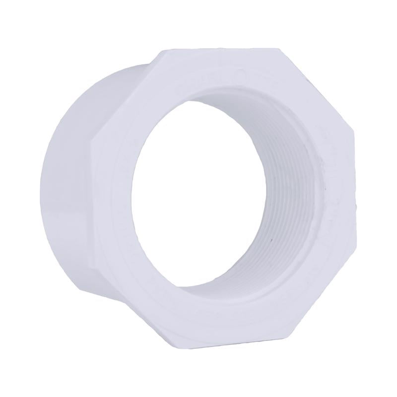 CHARLOTTE PIPE - Charlotte Pipe Schedule 40 4 in. Spigot X 3 in. D FPT PVC Reducing Bushing 1 pk