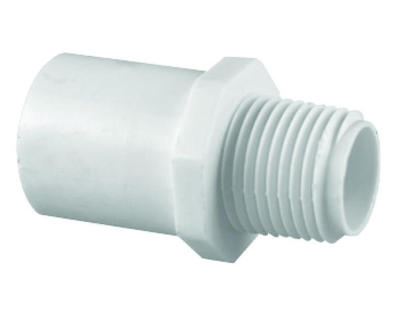 CHARLOTTE PIPE - Charlotte Pipe Schedule 40 1/2 in. MPT X 1/2 in. D FPT PVC Meter Riser 1 pk