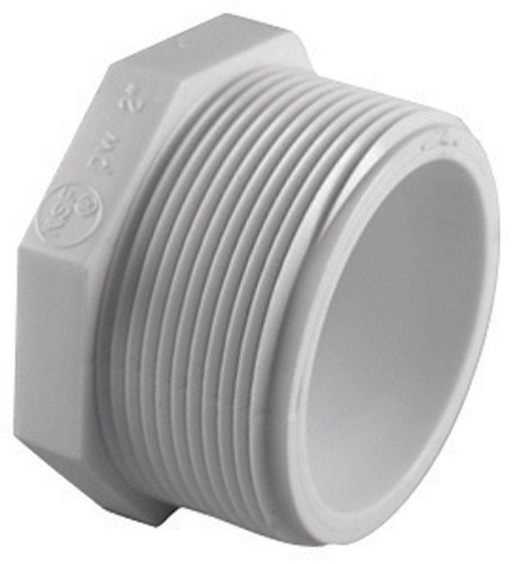 CHARLOTTE PIPE - Charlotte Pipe Schedule 40 2-1/2 in. MPT PVC Plug 1 pk