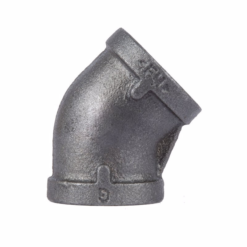 B & K - STZ Industries 1 in. FIP each X 1 in. D FIP Black Malleable Iron 45 Degree Elbow