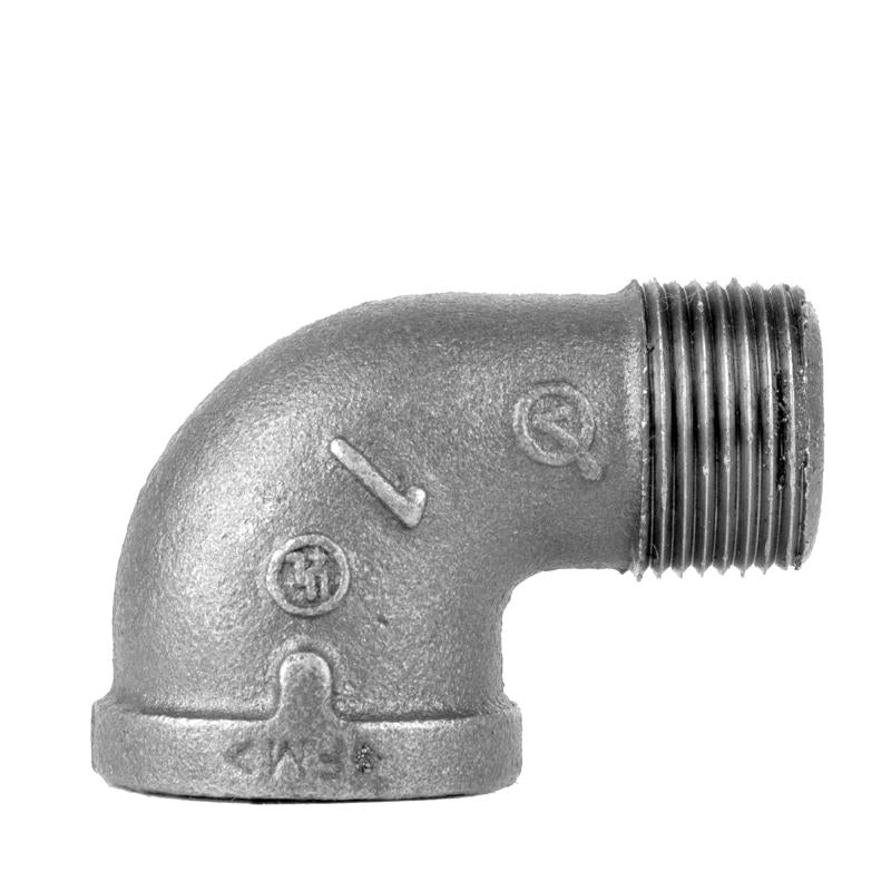 B & K - STZ Industries 1 in. FIP each X 1 in. D MIP Black Malleable Iron 90 Degree Street Elbow - Case of 5