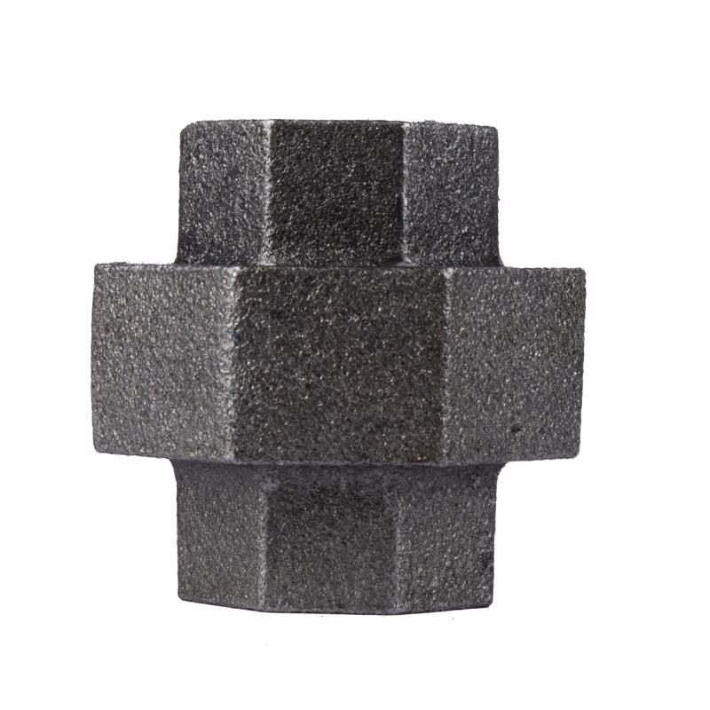 B & K - STZ Industries 3/4 in. FIP each X 3/4 in. D FIP Black Malleable Iron Union - Case of 5