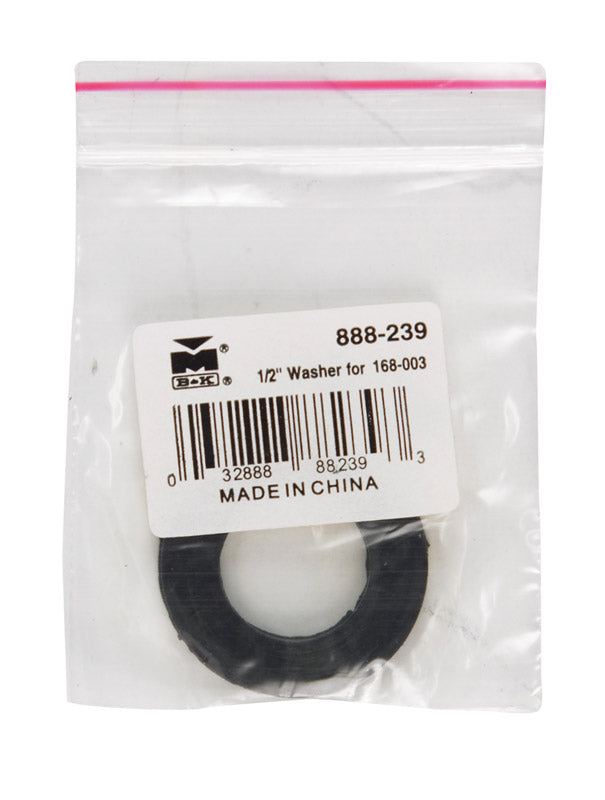 B&K - B&K Mueller 1/2 in. D Rubber Dielectric Union Washer 5 - Case of 5