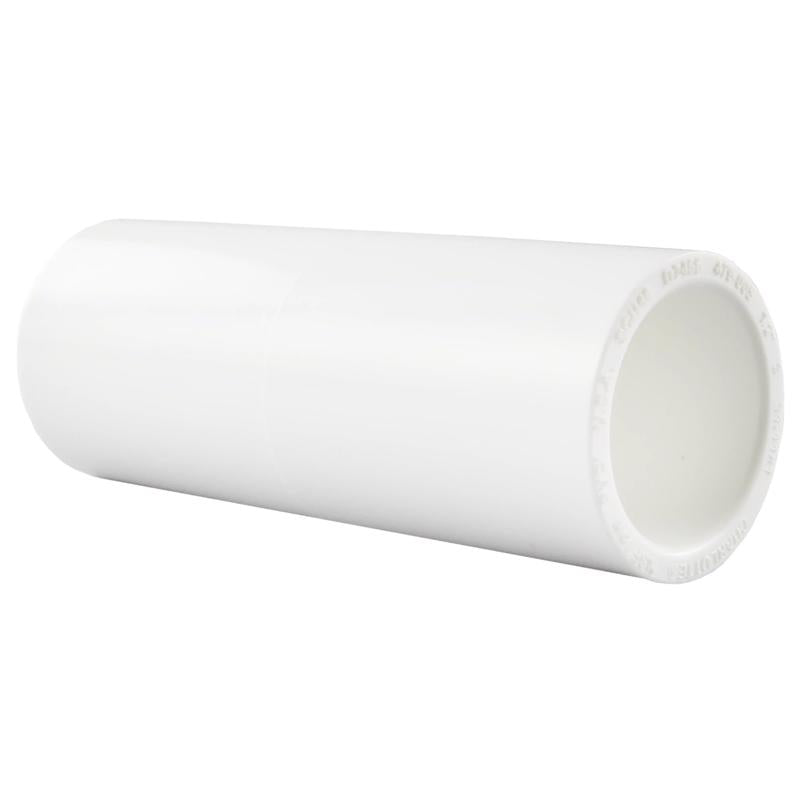 CHARLOTTE PIPE - Charlotte Pipe Schedule 40 1/2 in. Socket X 1/2 in. D Socket PVC Coupling 1 pk