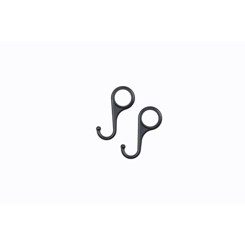 STZ INDUSTRIES - STZ Industries 1/2 in. FIP each Black Zinc Metal Alloy 3-1/8 in. L Pipe Hook