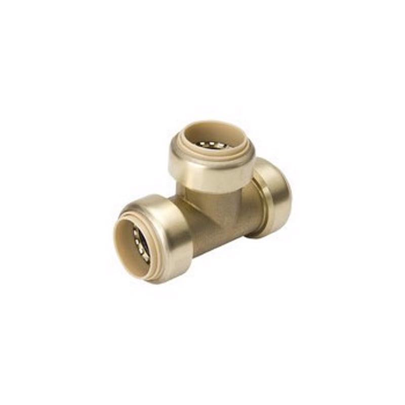 B&K - B&K Proline Push to Connect 1/2 in. PTC X 1/2 in. D PTC Brass Tee