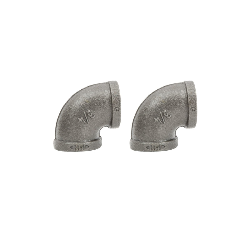 STZ INDUSTRIES - STZ Industries 3/4 in. FIP each X 3/4 in. D FIP Black Malleable Iron 90 Degree Elbow [312 E90-34-2]