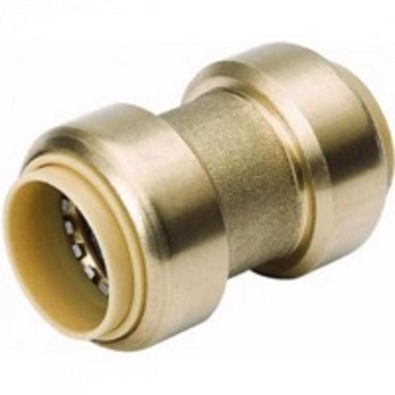 B&K - B&K Proline Push to Connect 3/4 in. PTC X 3/4 in. D PTC Brass Coupling