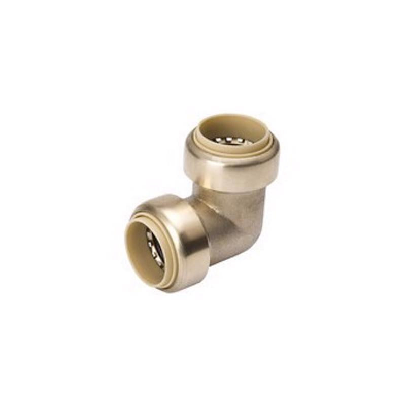 B&K - B&K Proline Push to Connect 1/2 in. PTC X 1/2 in. D PTC Brass 90 Degree Elbow