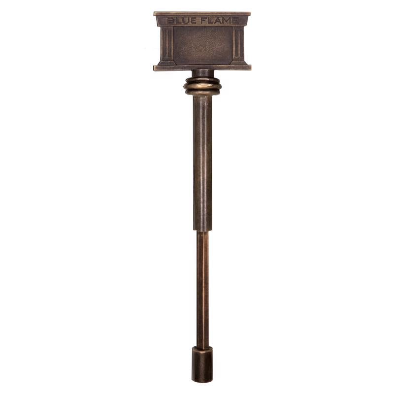 BLUE FLAME - Blue Flame Bronze Antique Brass Zinc Expandable Gas Valve Key