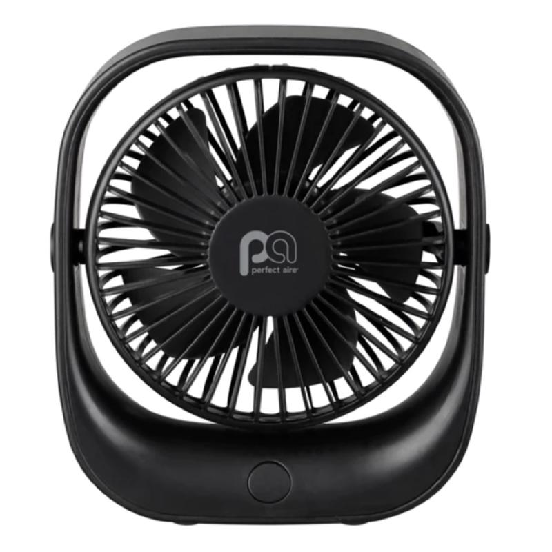 PERFECT AIRE - Perfect Aire 5.75 in. H X 5 in. D 3 speed USB Fan
