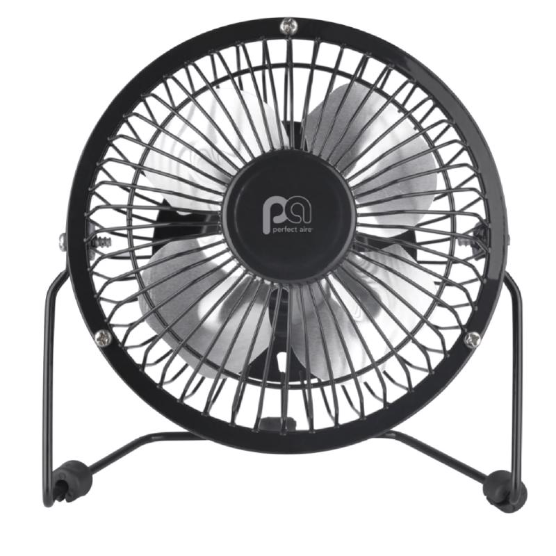 PERFECT AIRE - Perfect Aire 6 in. H X 4 in. D 1 speed Table Fan