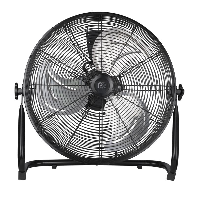 PERFECT AIRE - Perfect Aire 21.75 in. H X 18 in. D 3 speed High Velocity Floor Fan