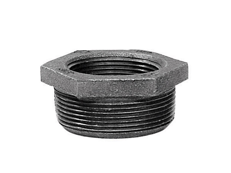 ANVIL INTERNATIONAL - Anvil International 1-1/2 in. MPT X 3/4 in. D FPT Black Malleable Iron Hex Bushing