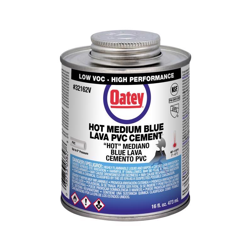 OATEY - Oatey    Blue Cement For PVC 16 oz