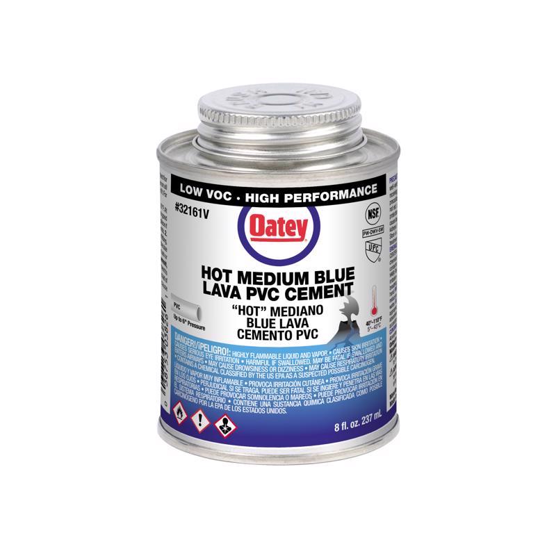 OATEY - Oatey    Blue Cement For PVC 8 oz